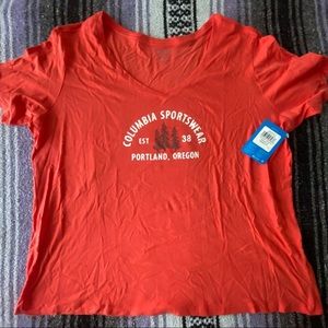 Women’s Columbia T-Shirt - Size 1X - NWT